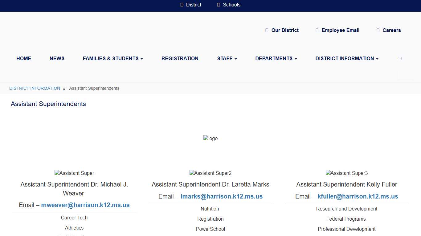 Harrison County School District - Assistant Superintendents